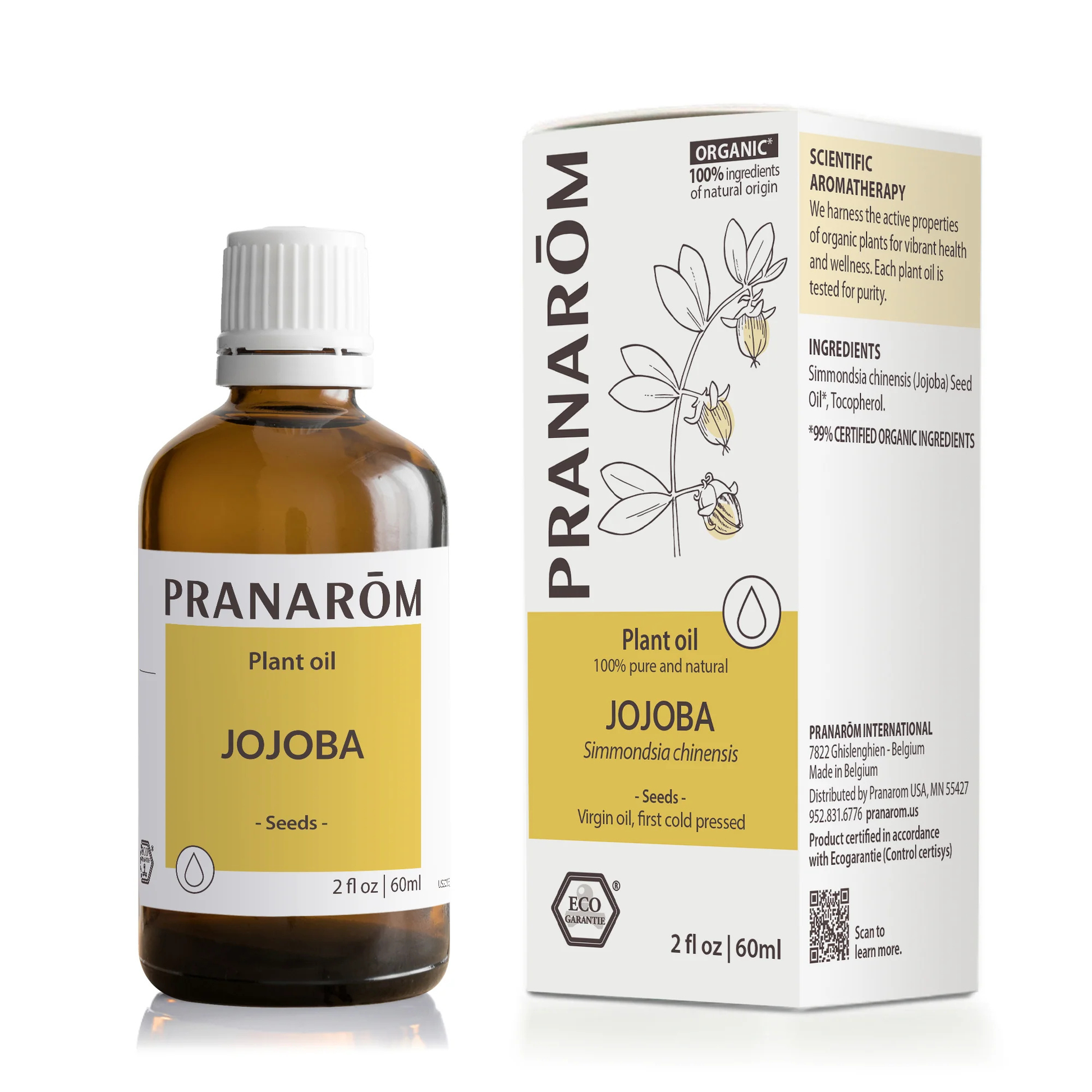 Primary image of Pranarom Jojoba Virgin Plant Oil