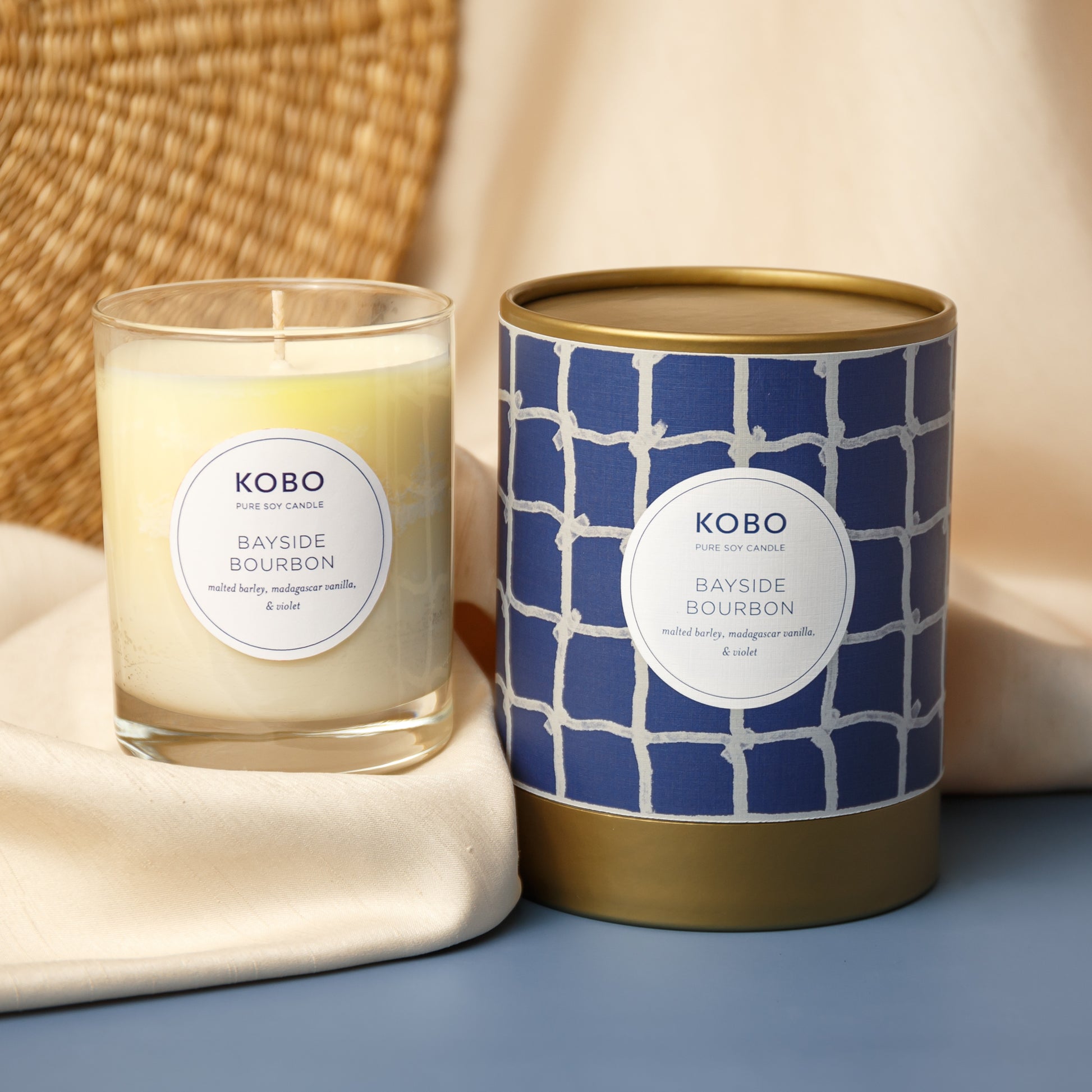 Alternate Image of Bayside Bourbon Coastal Candle