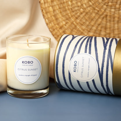 Alternate Image of Citrus Sunset Coastal Candle