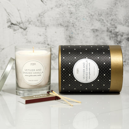 Alternate Image of Vetiver + Shaved Vanilla Coterie Candle