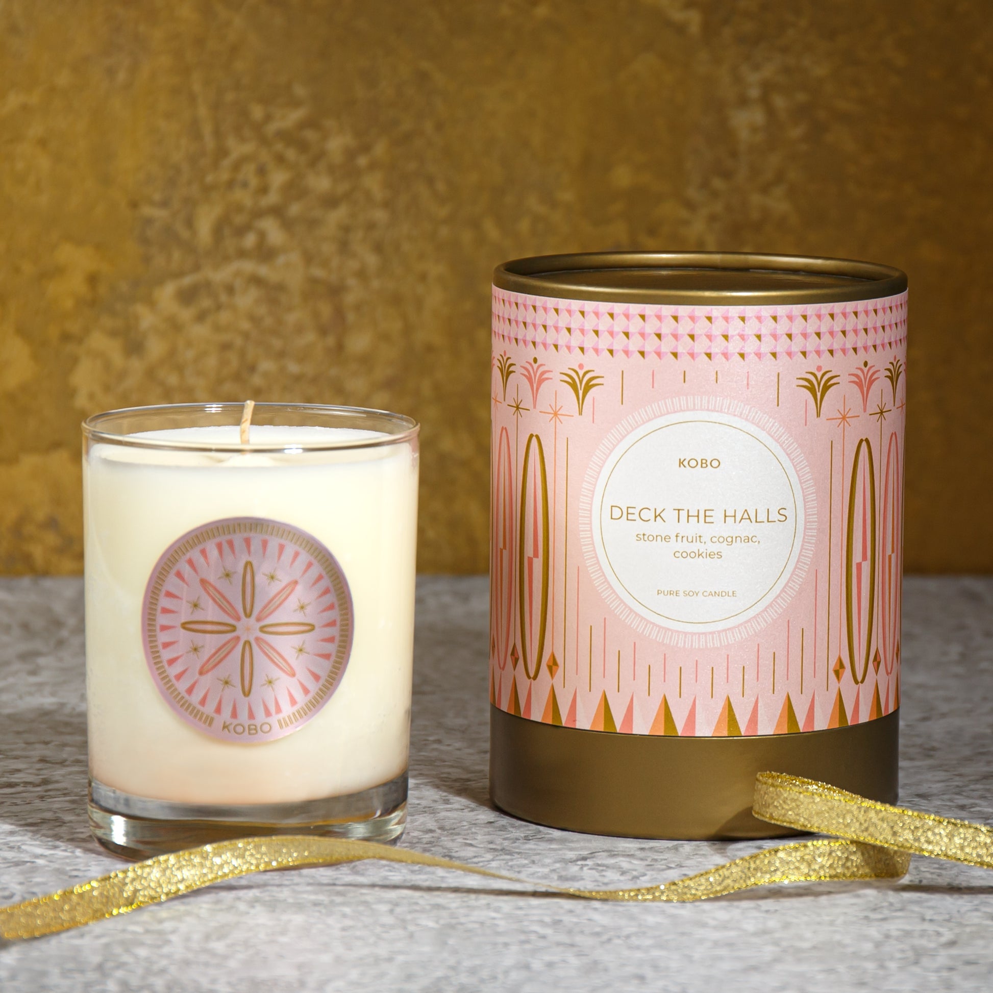 Alternate Image of Deck The Halls Candle