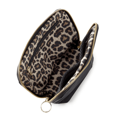 Alternate image of KUSSHI Everyday Black Leopard Makeup Bag