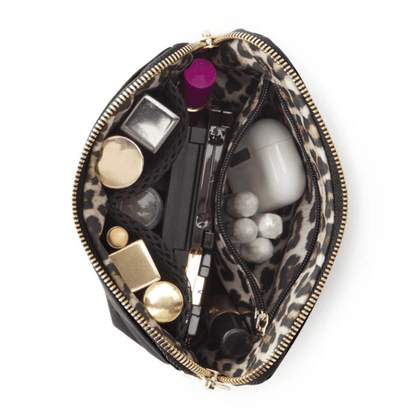 Alternate image of KUSSHI Everyday Black Leopard Makeup Bag