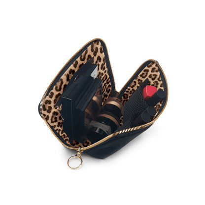 Alternate image of KUSSHI Everyday Black Leopard Makeup Bag