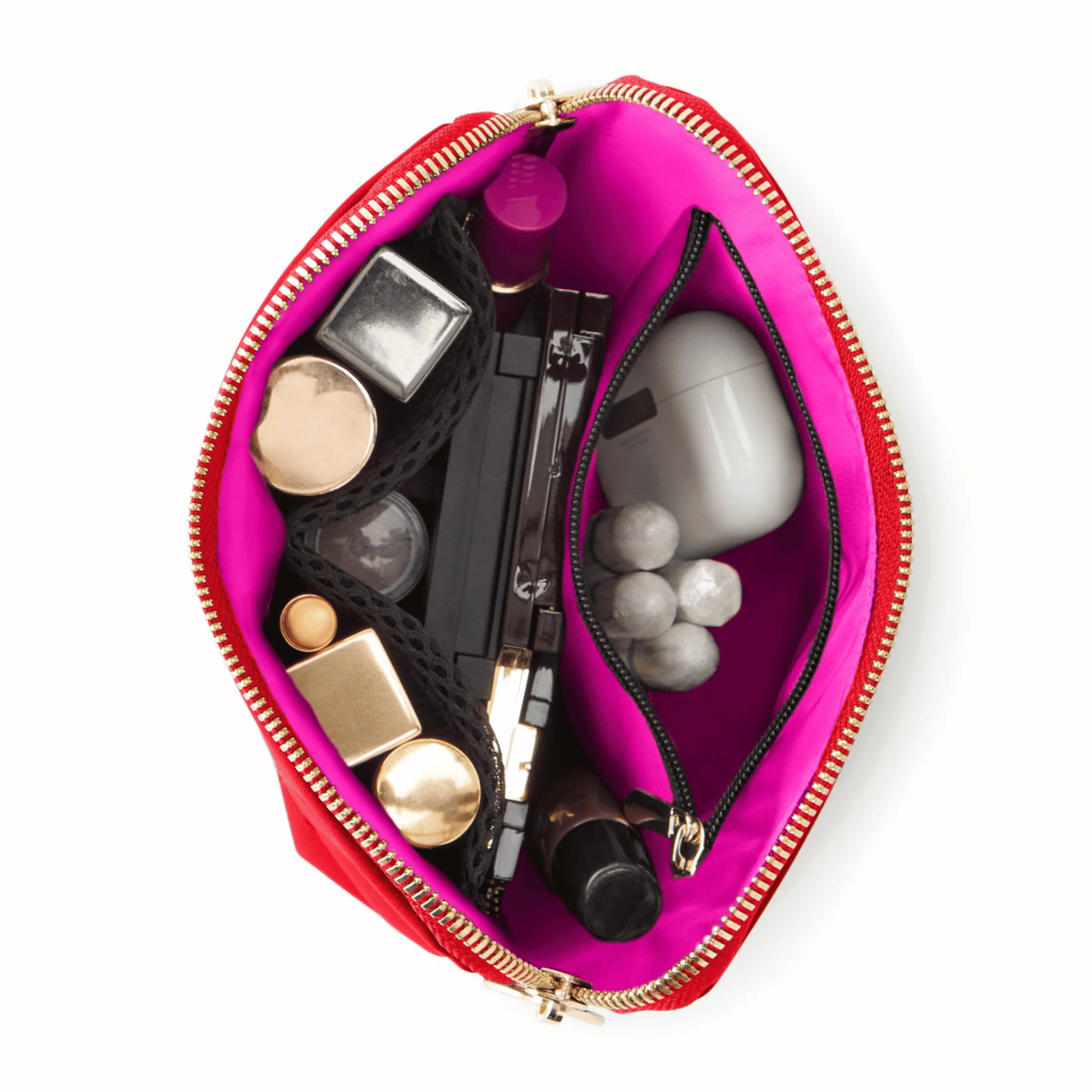 Alternate image of KUSSHI Everyday Red & Pink Makeup Bag