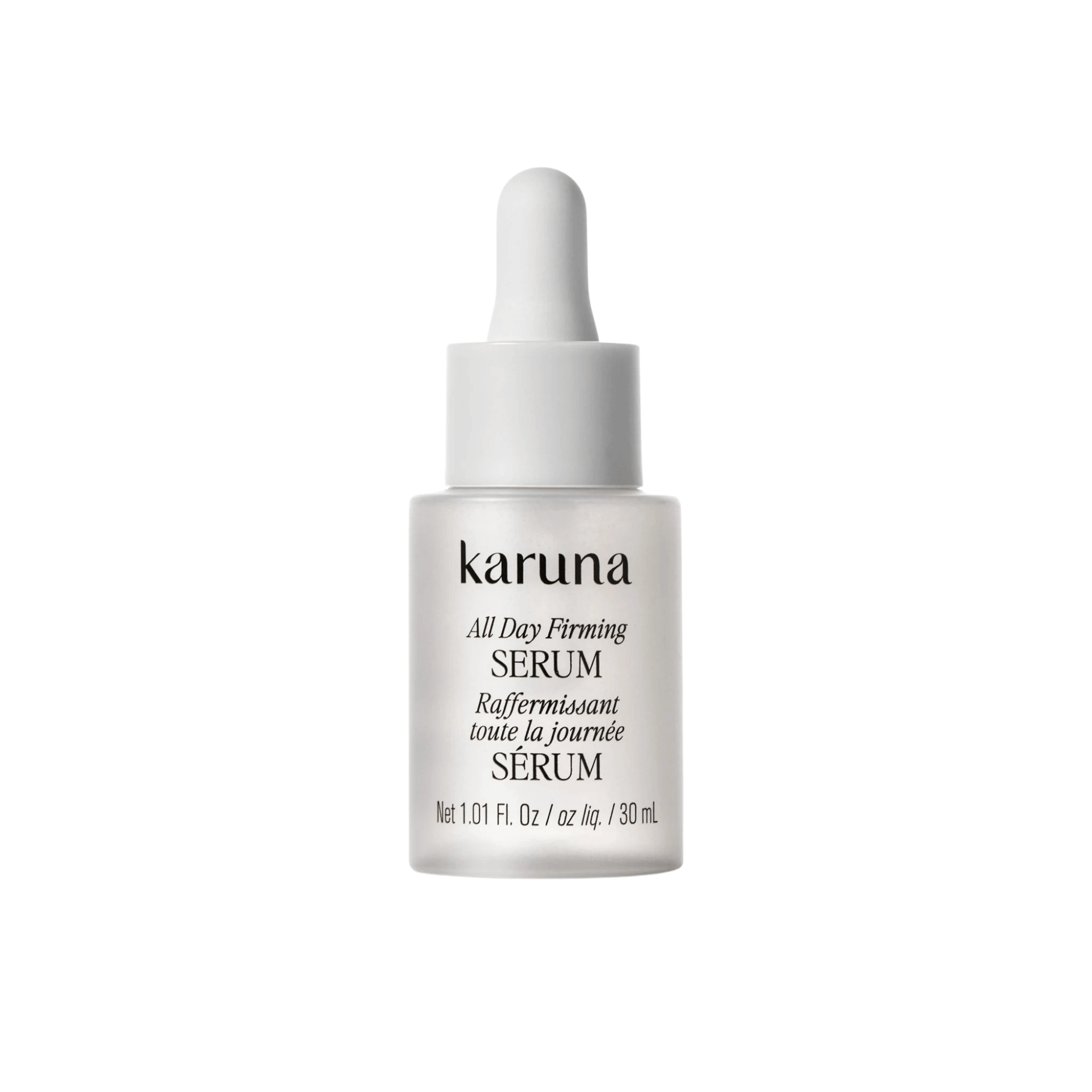 Primary image of All Day Firming Serum, white dropper bottle