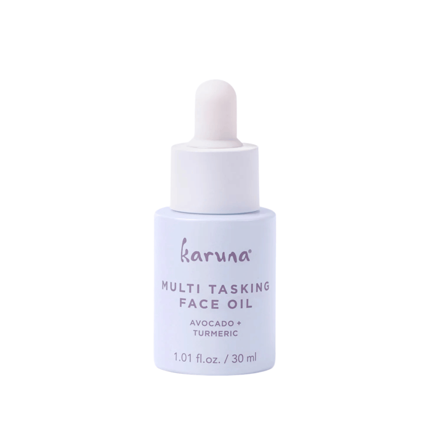 Primary image, Multi Tasking Face Oil purple dropper bottle