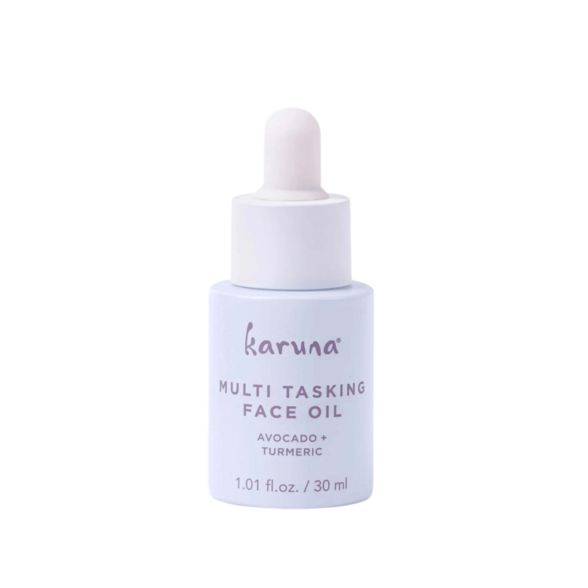 Primary image, Multi Tasking Face Oil purple dropper bottle