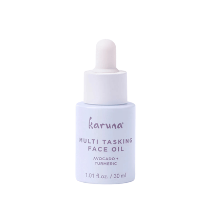 Primary image, Multi Tasking Face Oil purple dropper bottle