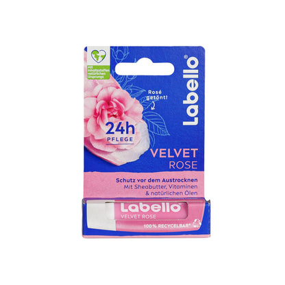 Alternate Image of Velvet Rose Lip Balm, pink lip twist up balm