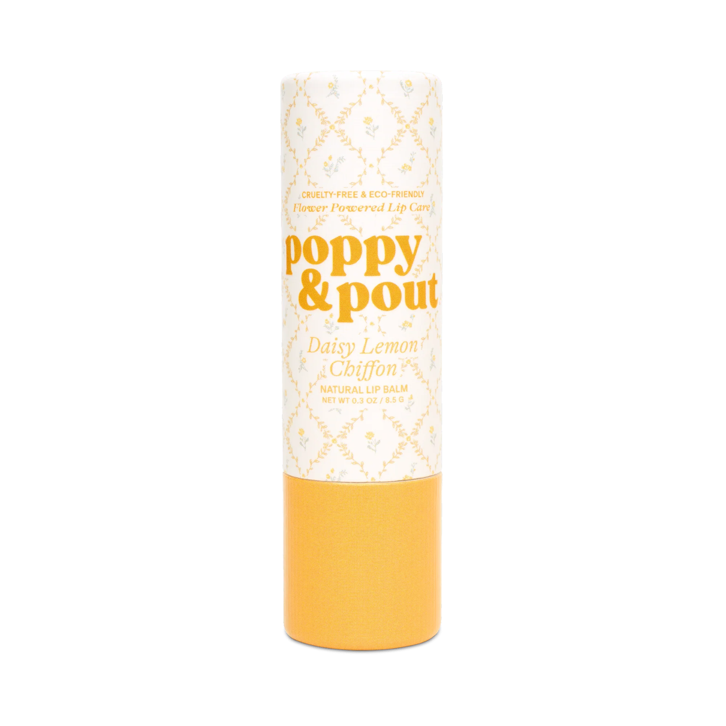 Primary image of Poppy & Pout Daisy Lemon Chiffon Cottage Collection Lip Balm