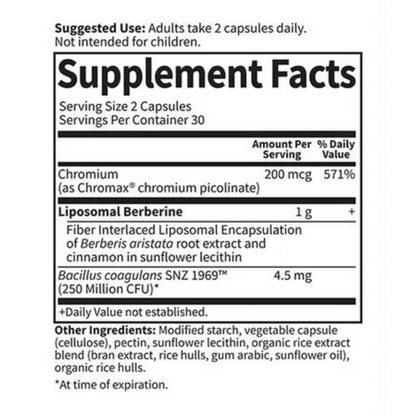 Alternate Image of Liposomal Berberine Capsules