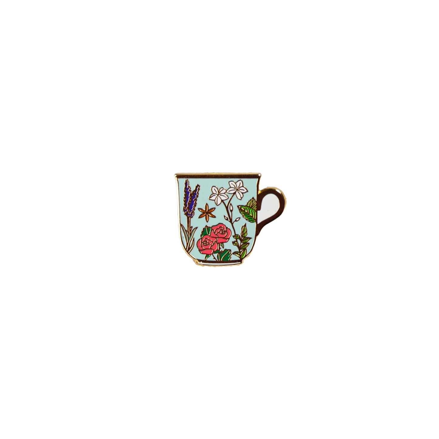 Primary Image of Teacup Enamel Pin