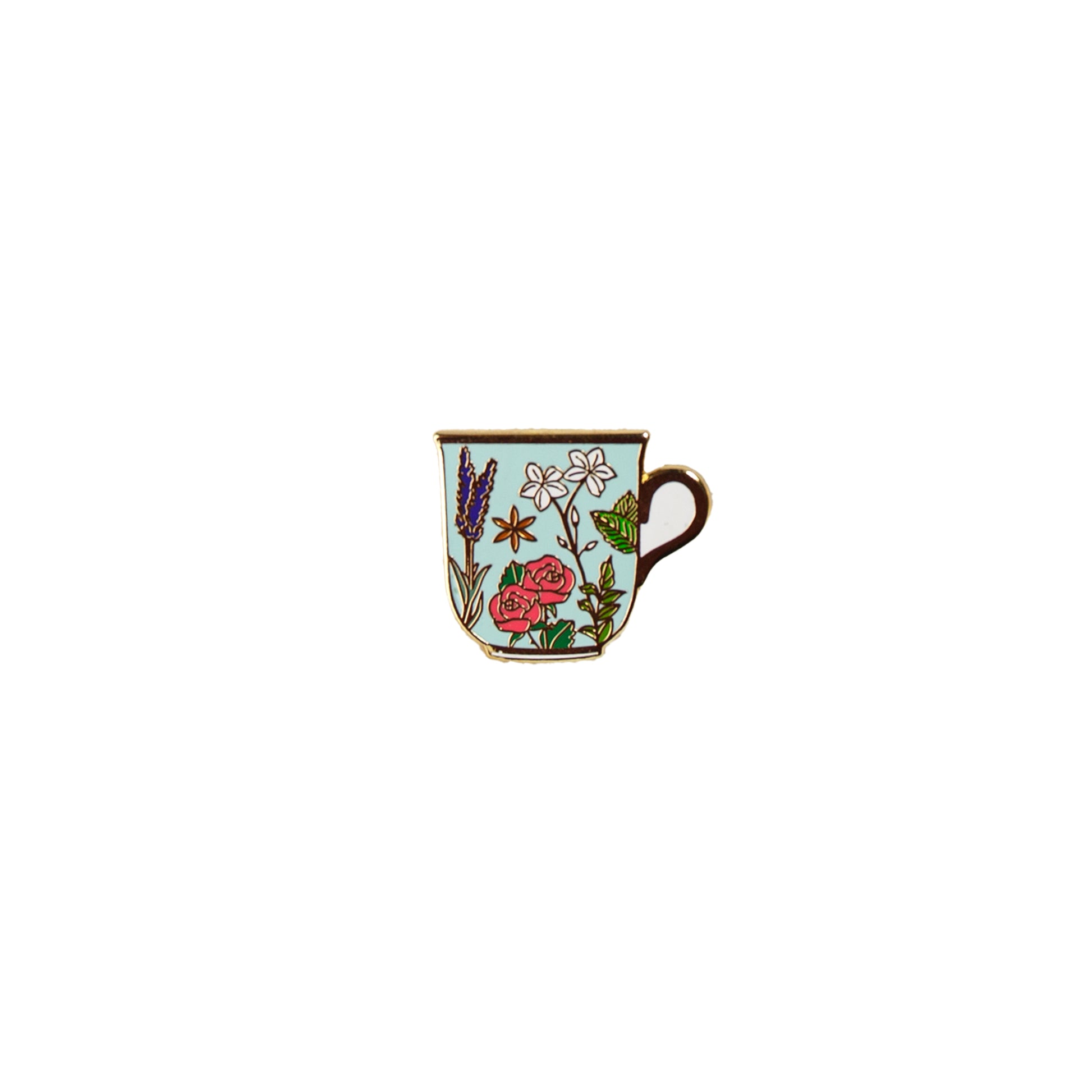 Primary Image of Teacup Enamel Pin