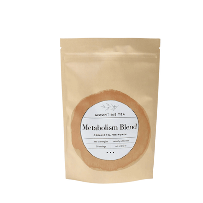 Primary image of Moontime Tea Organic Metabolism Tea packaging