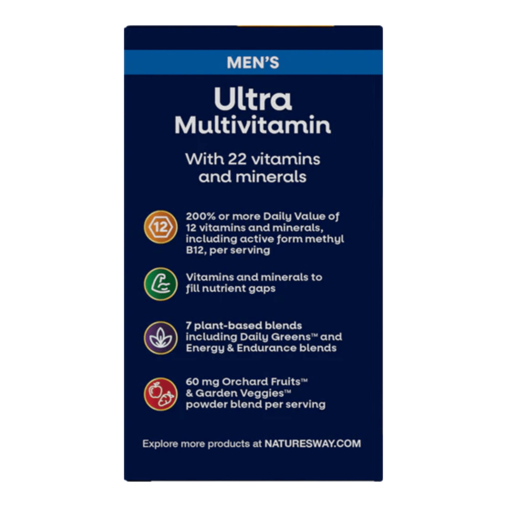 Alternate image of Nature's Way Alive! Once Daily Men's Ultra Multivitamin (60 count)
