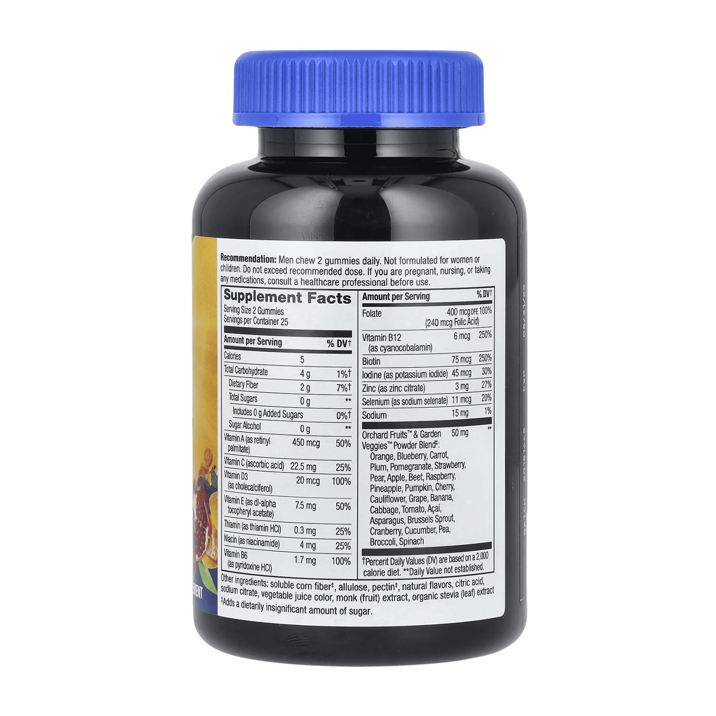 Alternate image of Nature's Way Alive! Zero Sugar Men's Multivitamin Gummies (50 ct)