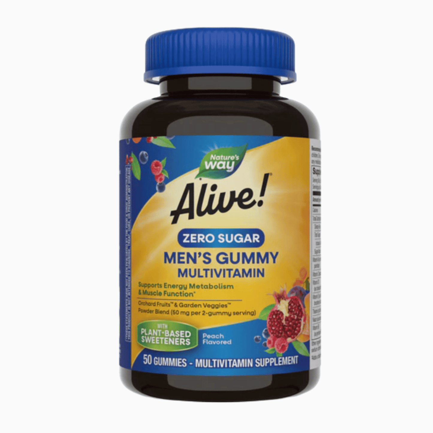 Primary image of Nature's Way Alive! Zero Sugar Men's Multivitamin Gummies (50 ct)