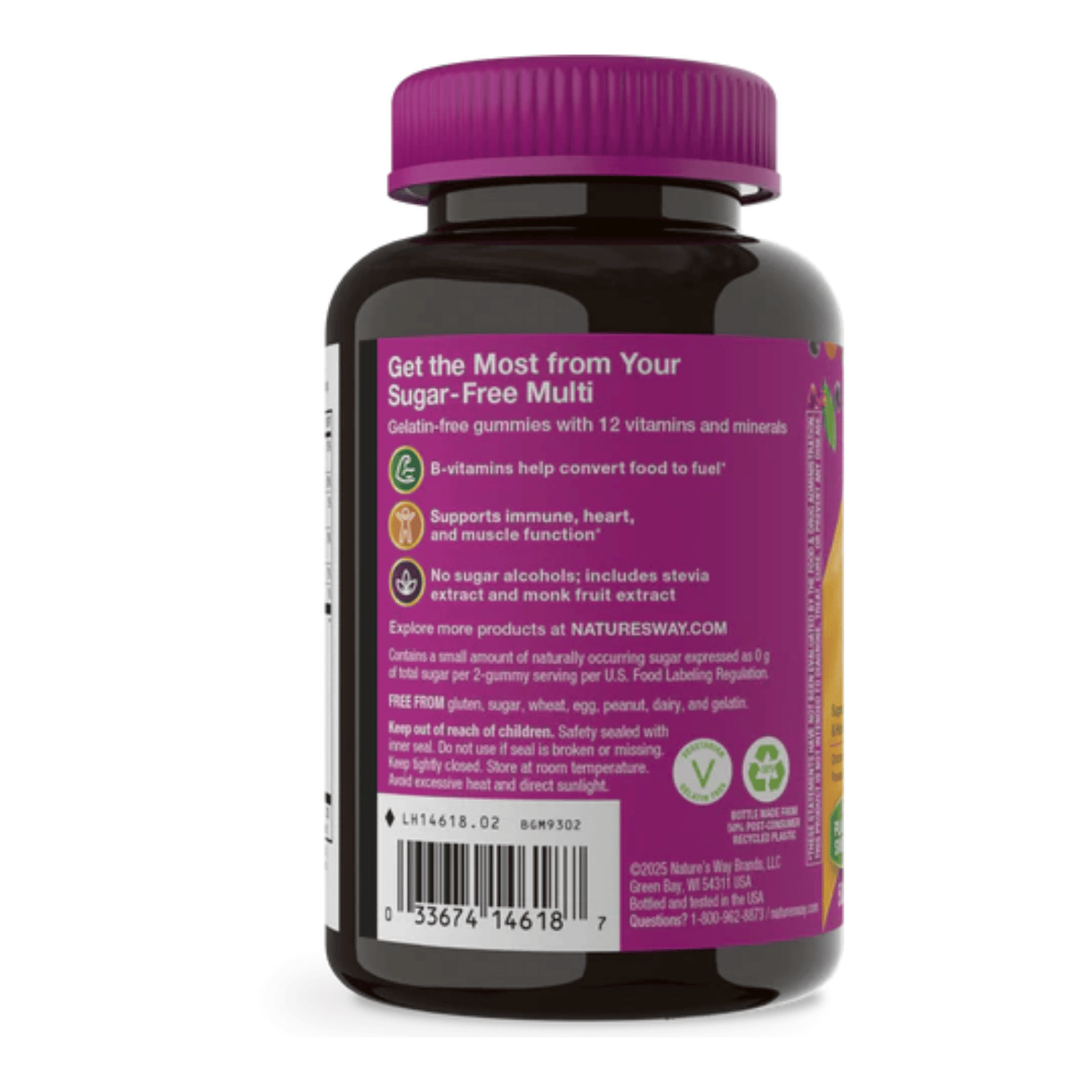 Alternate image of Nature’s Way Alive! Zero Sugar Women’s Gummy Multivitamin (50 ct)