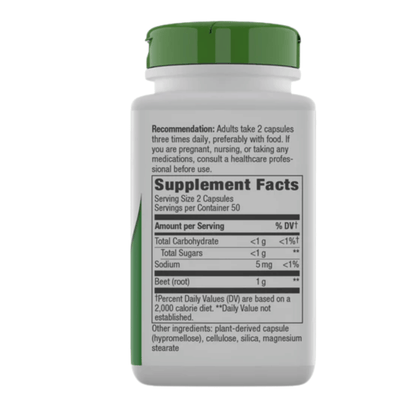 Alternate image of Nature's Way Beet Root (100 ct)