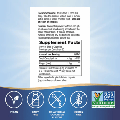 Alternate image of Nature's Way Ginger Root (180 ct)
