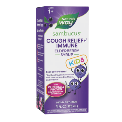 Primary image of Nature's Way Kids Sambucus Cough Relief and Immune Syrup (4 oz)