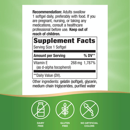 Alternate image of Nature's Way Vitamin E 268 mg (100 ct)