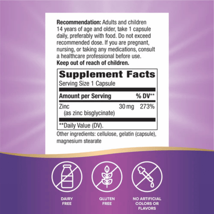 Alternate image of Nature's Way Zinc 30 mg (100 ct)