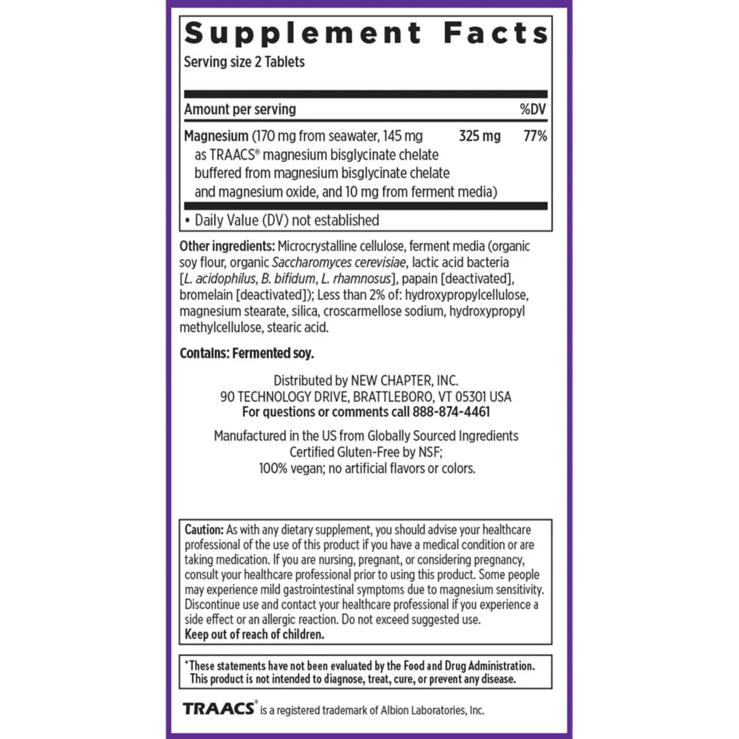 Alternate image of New Chapter Magnesium Complex (60 ct)