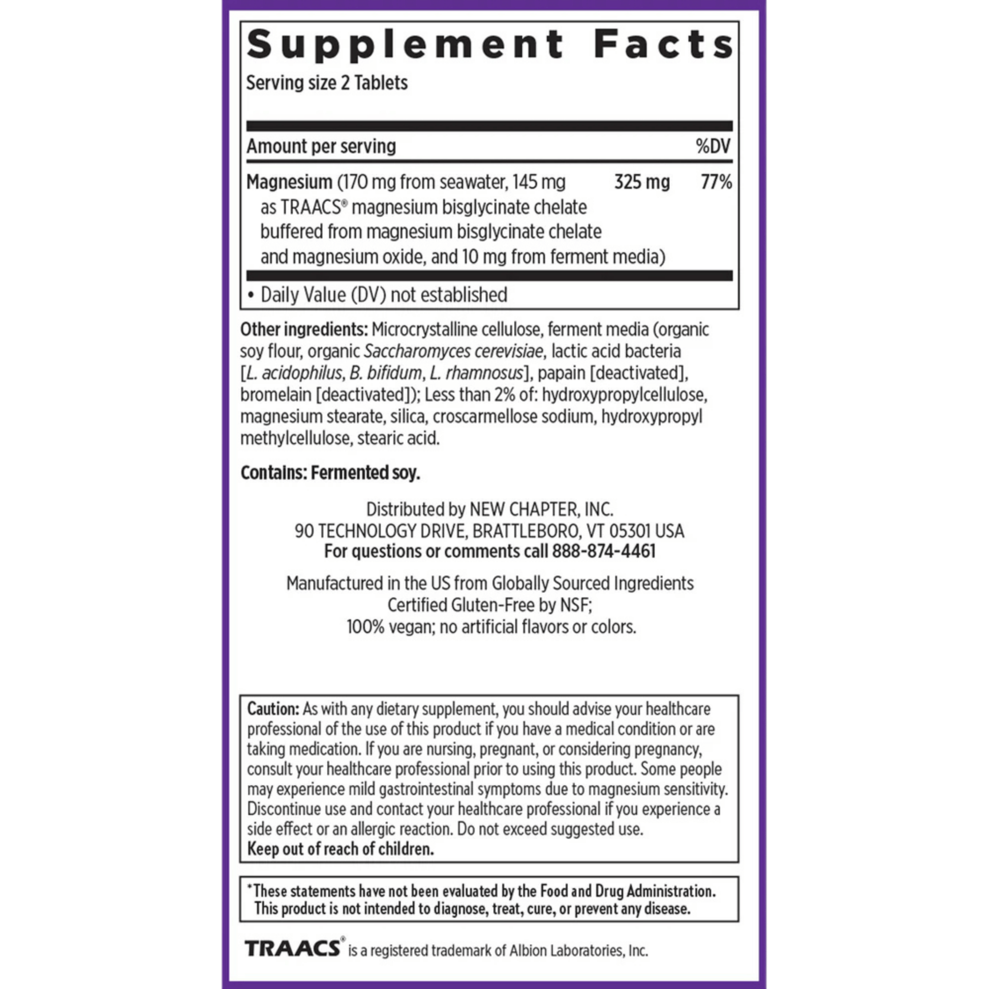 Alternate image of New Chapter Magnesium Complex (60 ct)