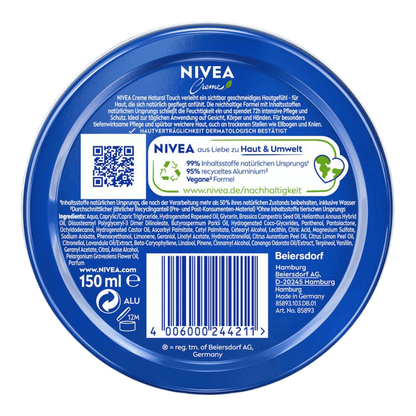 Alternate image of Nivea Natural Touch Vegan Cream (150 ml)