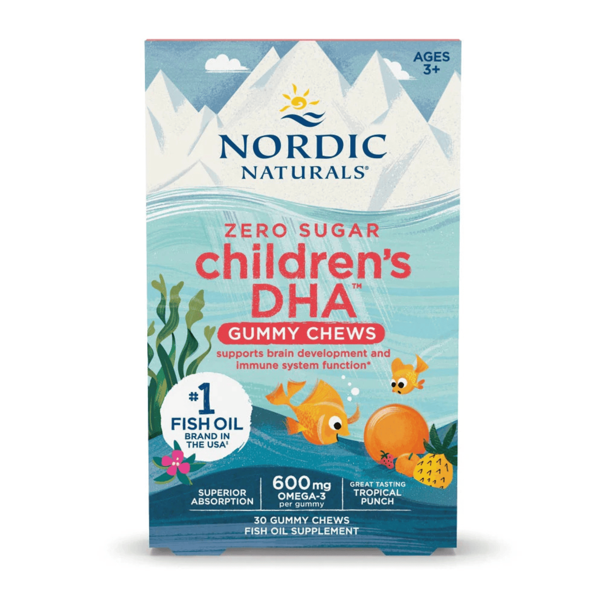 Primary image of Nordic Naturals Children's Zero Sugar DHA Gummies 