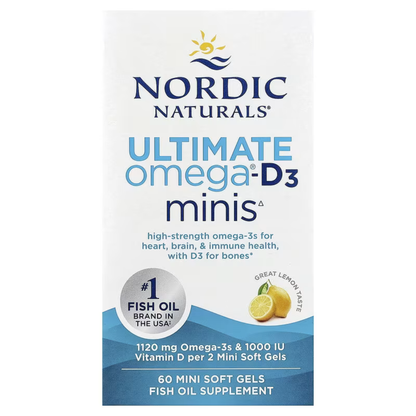 Primary image of Nordic Naturals Ultimate Omega Minis D3 