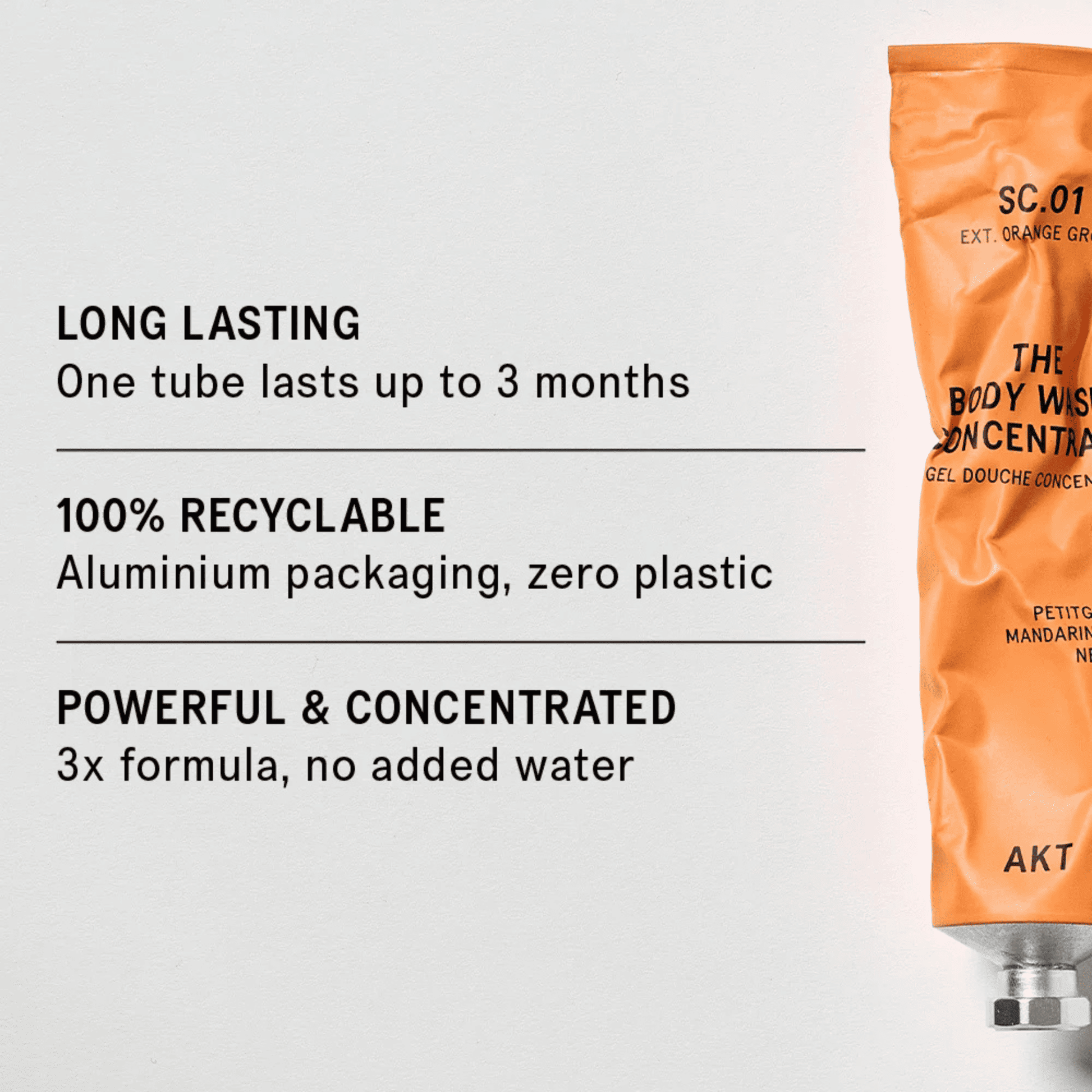 Alternate image of AKT  SC.01 Orange Grove Body Wash Concentrate