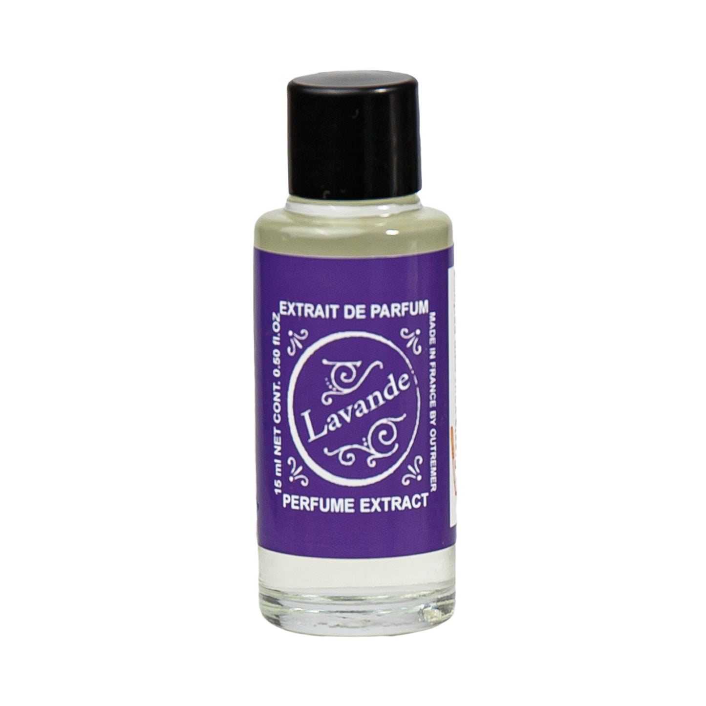 Primary image of Lavender Perfume Extract, a small bottle with a label that says lavande perfume extract