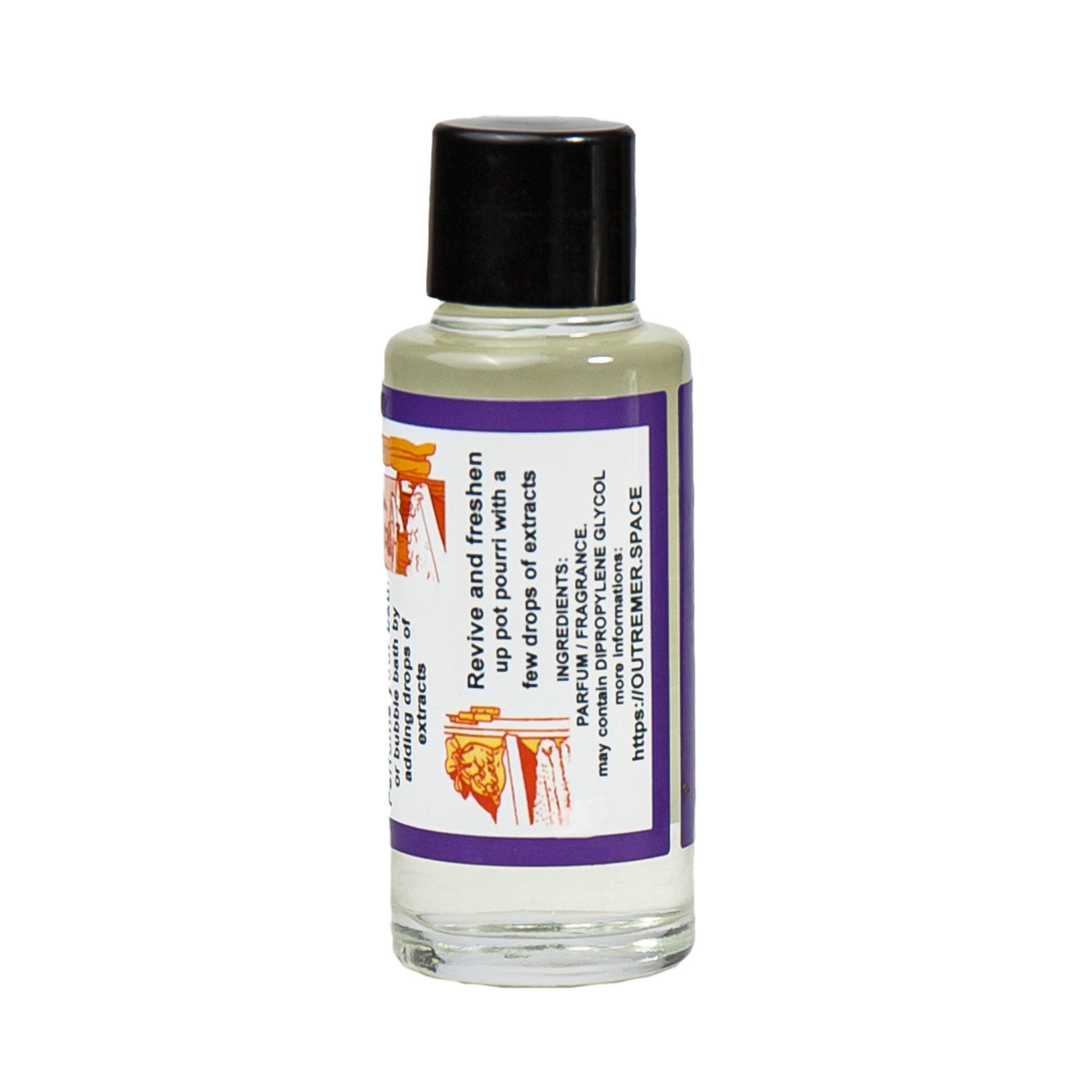 Alternate image of Lavender Perfume Extract, a small bottle with a label that says product details