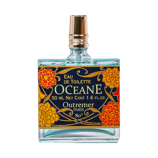 Primary Image of Oceane Eau de Toilette, square perfume bottle with illustrated label