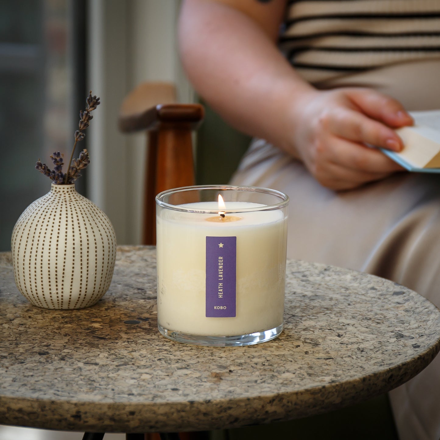 Alternate Image of Heath Lavender Plant the Box Candle