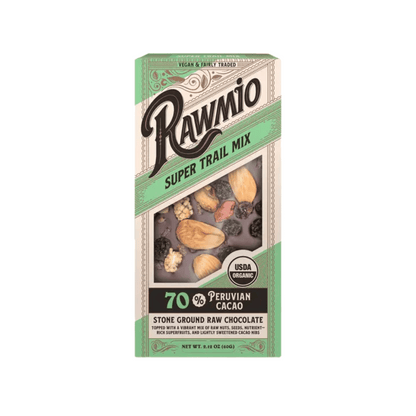 Primary Image Rawmio Organic Raw Trail Mix Raw Chocolate Bark 