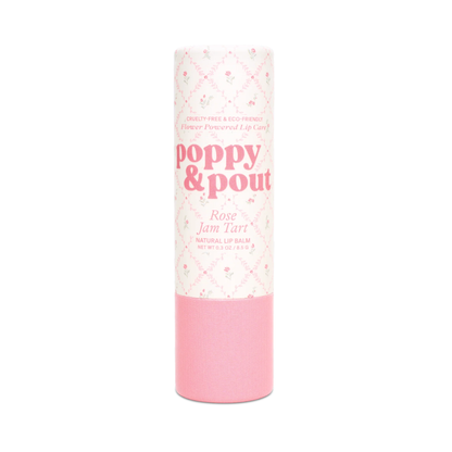 Primary image of Poppy & Pout Rose Jam Tart Cottage Collection Lip Balm