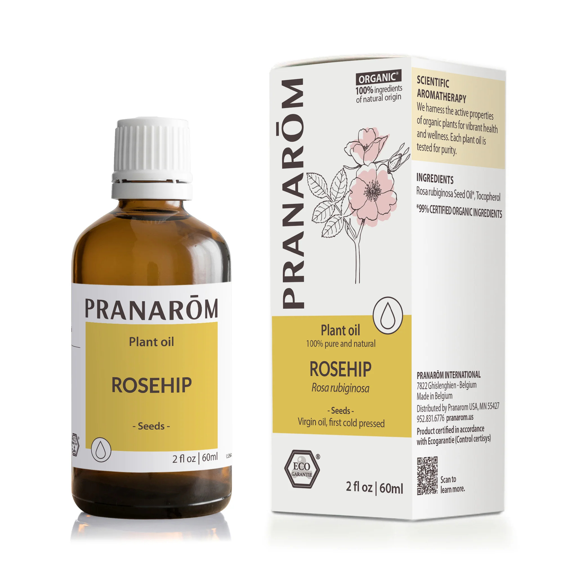 Primary image of Pranarom Rosehip Virgin Plant Oil 