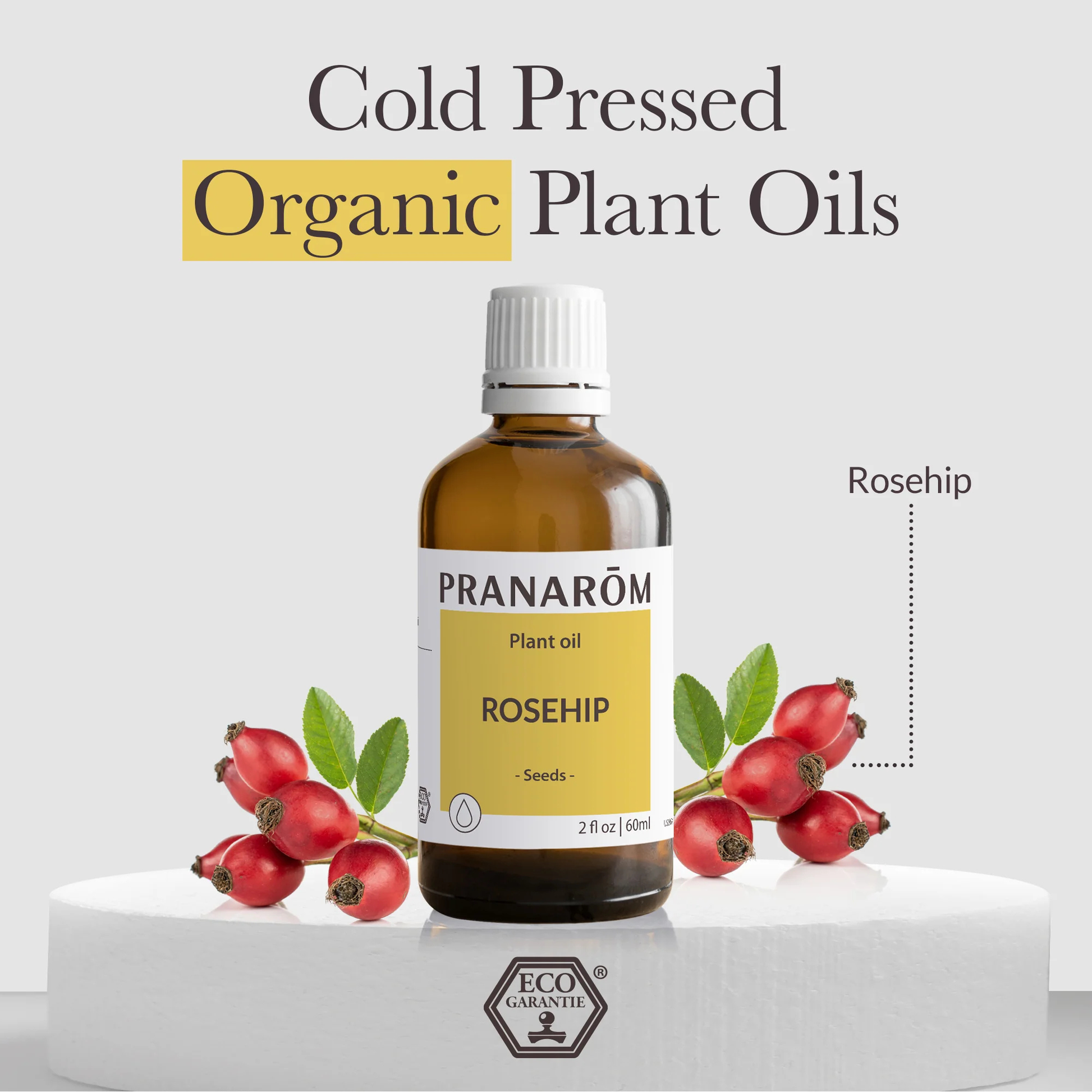 Ingredients image of Pranarom Rosehip Virgin Plant Oil 