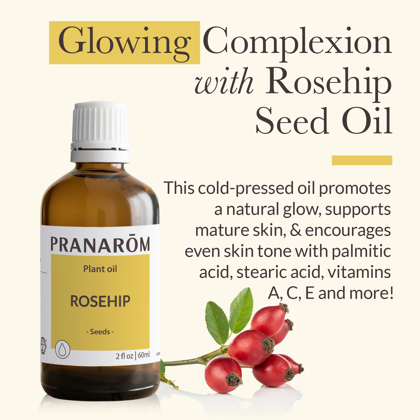 Alternate image of Pranarom Rosehip Virgin Plant Oil 