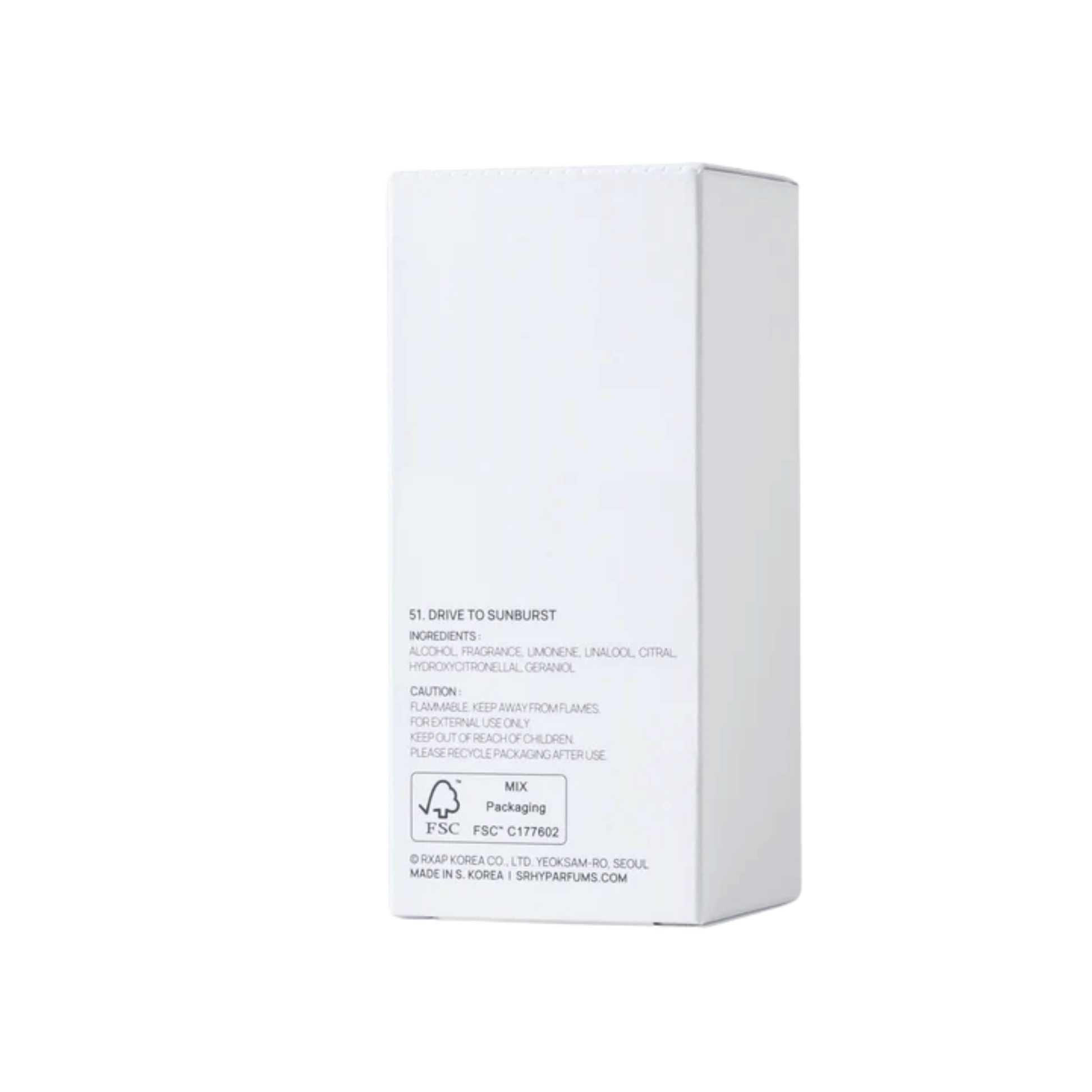 Alternate image of SRHY 51. Drive To Sunburst EDP (100 ml)