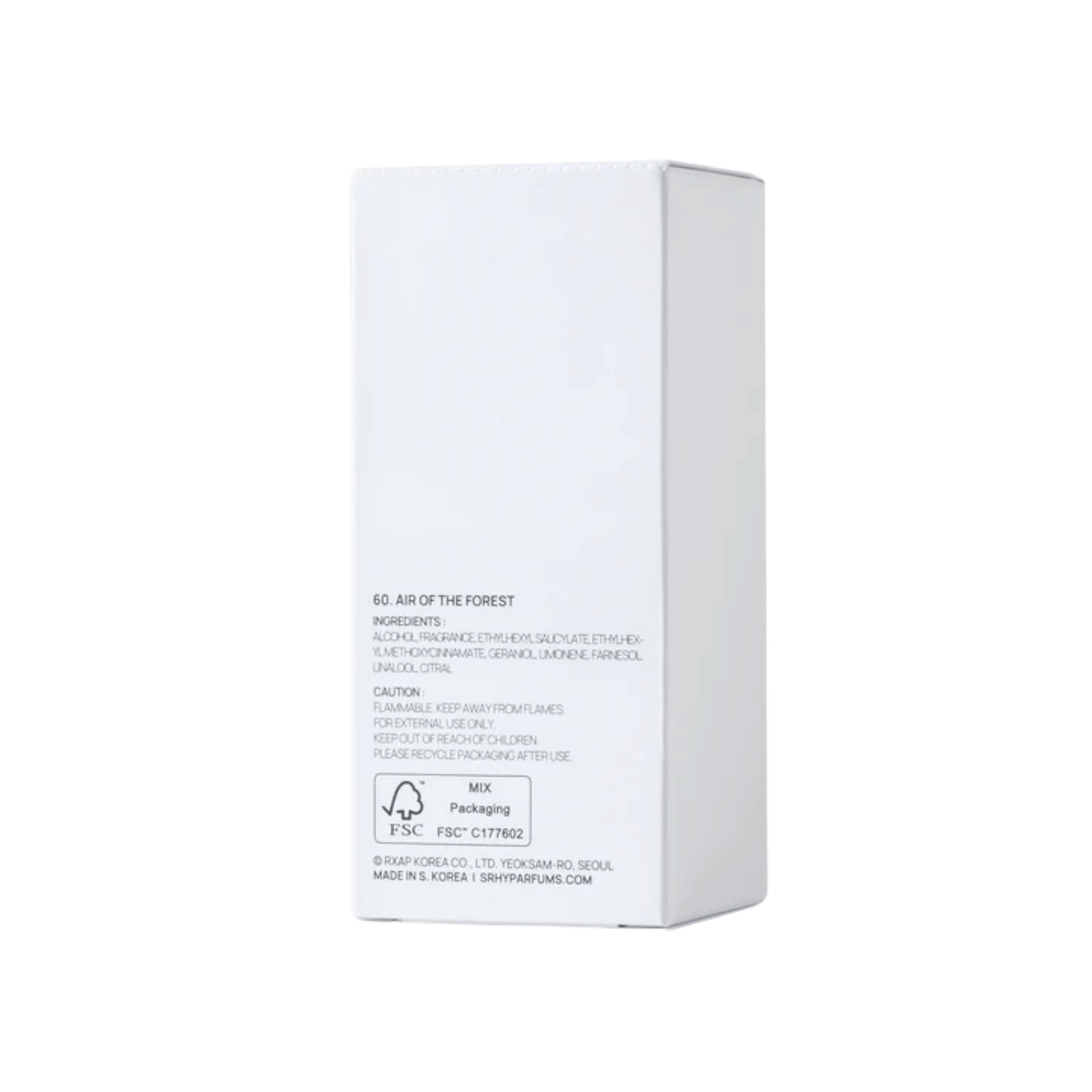 Alternate image of SRHY 60. Air Of The Forest EDP (100 ml)