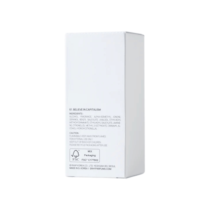 Alternate image of SRHY 61. Believe In Capitalism EDP (100 ml)