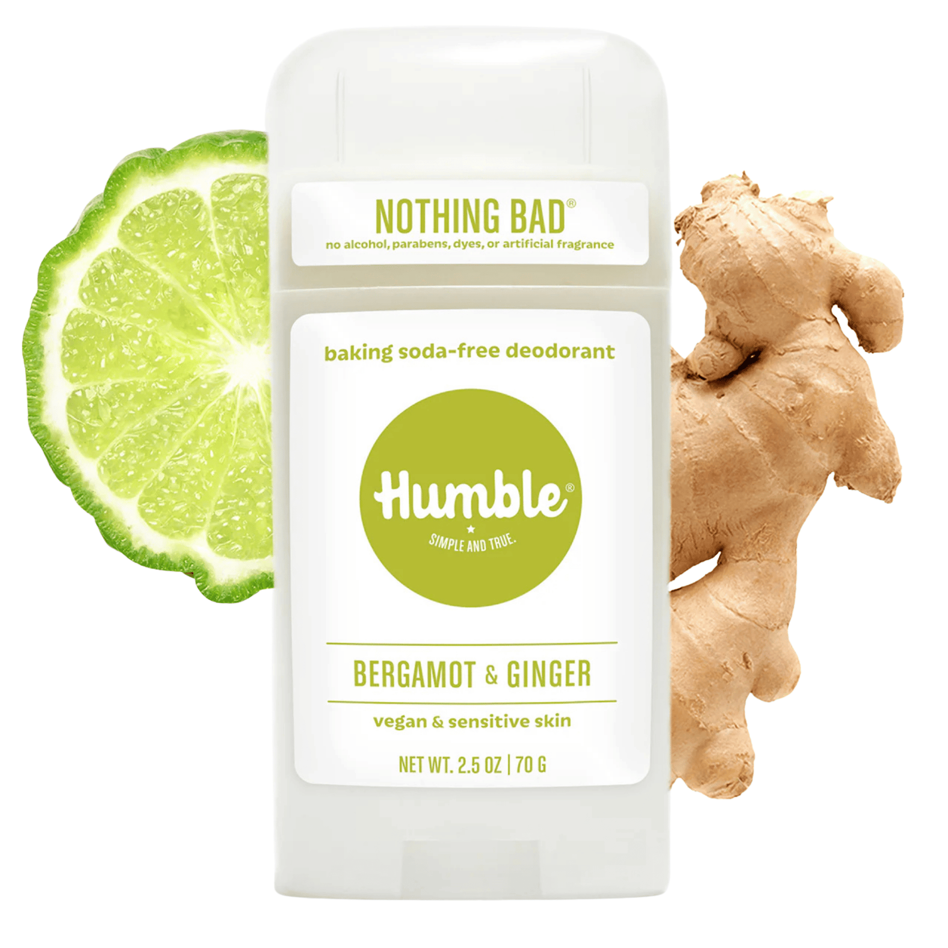Alternate image of Sensitive Bergamot & Ginger Vegan Deodorant (2.5 oz)