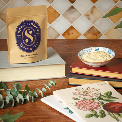 Lifestyle Image of Smallflower Orris Root Powder Tea