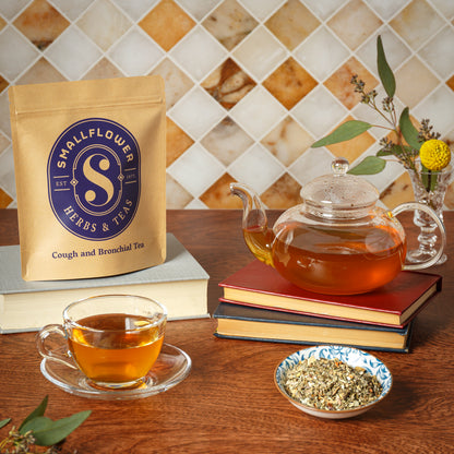 Lifestyle Image of Smallflower Cough and Bronchial Tea small bag