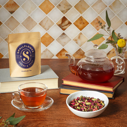 Lifestyle Image of Smallflower Gratitude Tea